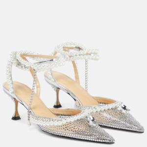 Pearl Embellished Pumps