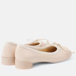 Ballet Flats with Bow Detail