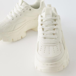 Chunky White Sneakers